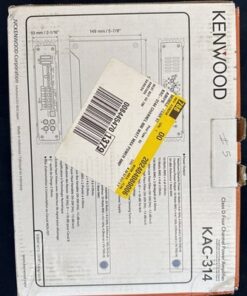 Kenwood KAC-314 4 Channel Amplifier Class D 600W Car Audio Stereo Amp Hi-Res - Image 7