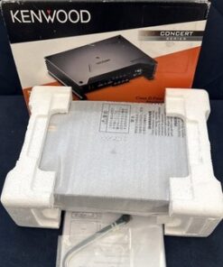 Kenwood KAC-314 4 Channel Amplifier Class D 600W Car Audio Stereo Amp Hi-Res