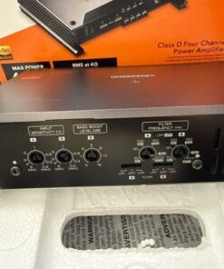 Kenwood KAC-314 4 Channel Amplifier Class D 600W Car Audio Stereo Amp Hi-Res - Image 7
