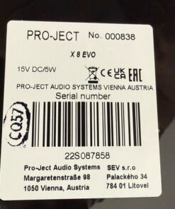 Pro-Ject X8 Evolution Turntable Carbon Tonearm Sumiko Needs Stylus - Image 12