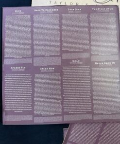 Taylor Swift Speak Now Taylor’s Version 3LP Vinyl Record Album 2023 - Image 9