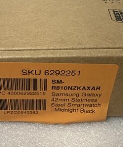 Samsung Galaxy Watch 42mm Stainless Steel Midnight Black SM-R810 - Image 12