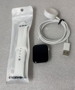 Apple Watch Series 6 44mm GPS + Cellular Silver Aluminum White Sport Band #12