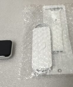 Apple Watch Series 6 44mm GPS + Cellular Silver Aluminum White Sport Band #13