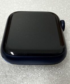 Alternative view of Apple Watch Series 6 40mm GPS + LTE Blue Aluminum Case Black Sport Band