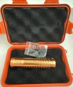ReyLight Dawn Copper Flashlight XPL HI 6000K 18650 EDC LED Light w/ Case
