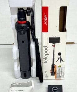 JOBY TelePod Mobile JB01550-BWW Tripod Selfie Stick w Bluetooth Remote