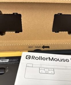 NEW Contour RollerMouse Pro Wired Ergonomic Rollerbar Mouse USB Grey - Image 10