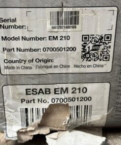 ESAB EM 210 MIG Welder 120/230V Multi-Process w/ Tweco Fusion 180 Gun - Image 15