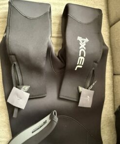 Xcel Women's Dive ThermoFlex 7/6mm Fullsuit (Black/Black/Ash, 10T) - Image 4