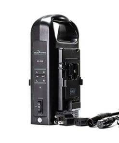 Indipro Tools Dual V-Mount Battery Charger with XLR Output – SKU PD2BCH