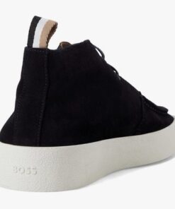 HUGO BOSS Men’s Clay Desert Boot – Dark Blue – Size 9 - Image 5