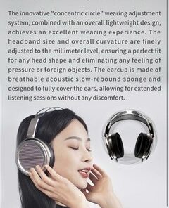 Aune AR5000 Full-Size Open-Back Headphones — Champagne Gold - Image 6