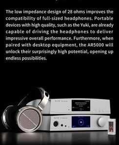 Aune AR5000 Full-Size Open-Back Headphones — Champagne Gold - Image 7
