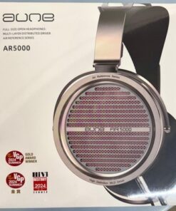 Aune AR5000 Full-Size Open-Back Headphones — Champagne Gold - Image 10