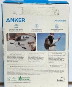 Anker 25,000mAh Power Bank 165W USB-C Built-In Cables Fast Charging Tested - Image 8
