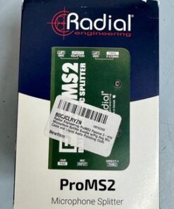 Radial Engineering ProMS2 Passive 2-Way Mic Splitter Bundle w/ Pig Hog Cable - Image 6