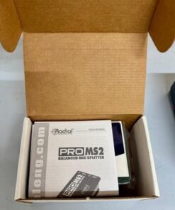 Radial Engineering ProMS2 Passive 2-Way Mic Splitter Bundle w/ Pig Hog Cable - Image 9