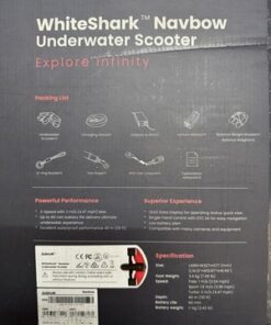 WINDEK SUBLUE Navbow Underwater Scooter 40m Depth OLED Display Dual Motor - Image 11