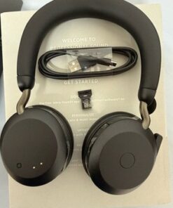 Jabra Evolve2 75 Wireless Headset Link380a UC Stereo ANC Black, Never Used - Image 20