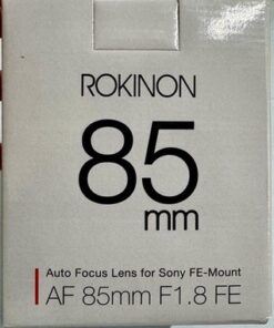 Rokinon AF 85mm f/1.8 P FE Prima Lens for Sony E Mount Full Frame Autofocus - Image 8