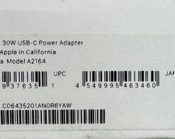 Apple USB-C 30W Power Adapter A2164 Fast Charger MW2G3AM/A - Image 6