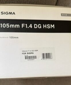 Sigma 259956 105mm f/1.4-16 Standard Fixed Prime Lens for Sigma Mount SN56469802 - Image 6