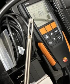 Testo 310 Combustion Analyzer Kit w/ Case Probe Manuals – O₂ Sensor Error E04 - Image 9