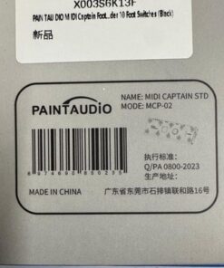 Paint Audio MIDI Captain STD Source Controller, New, Black - Image 4