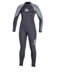 Xcel Women's Dive ThermoFlex 7/6mm Fullsuit (Black/Black/Ash, 12S)