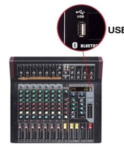 Boytone BT-88MX 9-Channel Bluetooth Audio Mixer DJ Sound Controller USB - Image 3