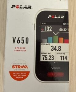 Polar V650 HR GPS Cycling Computer with Heart Rate Monitor – Works with Strava - Image 2