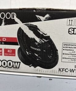 Kenwood KFC-W120SVC 12” Subwoofer 1000W Peak 4 Ohm Single Voice Coil - Image 3