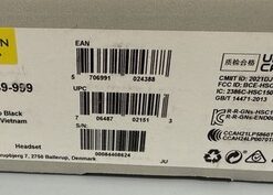 Jabra Evolve2 75 Wireless Headset Link380a UC Stereo ANC Black New - Image 23