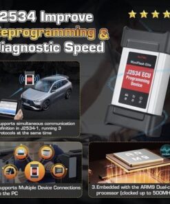 Autel MaxiFlash Elite VCI J2534 MaxiSys Elite MK908P MK908 PC Diagnostic tool - Image 5