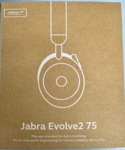 Jabra Evolve2 75 Wireless Headset Link390a UC Stereo ANC Black - New - Image 17