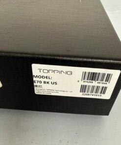 Topping E70 Hi-Res DAC ES9028PRO Bluetooth 5.1 LDAC USB/XLR/RCA Audio Decoder. - Image 19