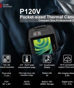 Guide P120V Handheld Pocket Thermal Imager for Building & Industial Inspection. - Image 2