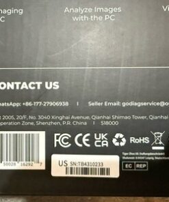 GODIAG Handheld Thermal Imaging Camera 256 x 192 IR High Resolution 32GB SD Card - Image 7