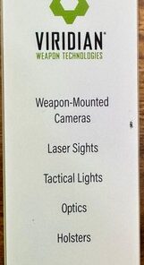 Viridian C5L Green Laser Sight & Tactical Light Class 3R ≤5mW /Instant On /Black - Image 5