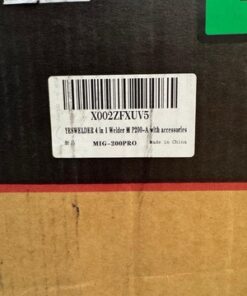 YesWelder FIRSTESS MP200 5-in-1 Welder & Cutter with Consumables Pack for Backer - Image 11