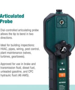 Extech BR450W-A2: Wireless 1280x720 HD Videoscope with 2-way Articulation and - Image 5