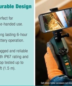 Extech BR450W-A2: Wireless 1280x720 HD Videoscope with 2-way Articulation and - Image 6