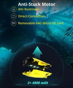 Chasing Gladius Mini S Underwater Drone ROV - 200M FlashPack Bundle - 4K UHD Cam - Image 16