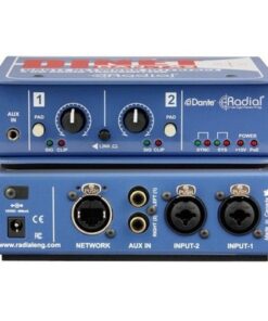 Radial DiNET DAN-TX2 2-Channel Dante Network Transmitter - Image 3