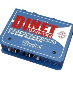 Radial DiNET DAN-TX2 2-Channel Dante Network Transmitter - Image 5