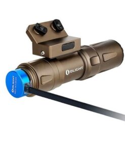 Olight Odin Mini Desert Tan Rechargeable M-LOK Rail Mounted Light 1250 Lum, 240M - Image 2