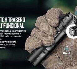 Olight Odin Mini Desert Tan Rechargeable M-LOK Rail Mounted Light 1250 Lum, 240M - Image 7