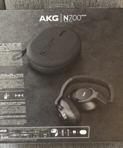 AKG N700NC M2 - Wireless Noise Cancelling Headphones w/ Mic - Bluetooth & Wired - Image 9