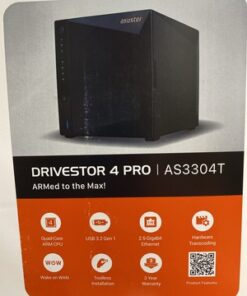 ASUSTOR Drivestor 4 Pro AS3304T SAN/NAS Storage System - Image 8